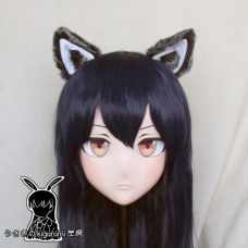 (KM9162)Quality Handmade Female/Girl Resin 3/4 Head Japanese Cartoon Character Texas Cosplay Kigurumi Mask Crossdresser (KM9162)Quality Handmade Female/Girl Resin 3/4 Head Japanese Cartoon Character Texas Cosplay Kigurumi Mask Crossdresser